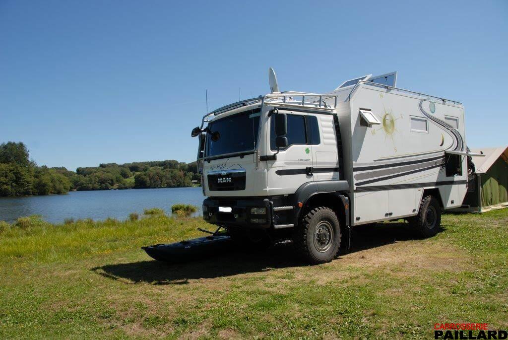 Camping-car 4×4 Man Spécial Expédition